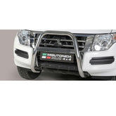 Mitsubishi Shogun - Pajero 2015 On - Misutonida High Front A-bar - 63mm - Stainless Finish
